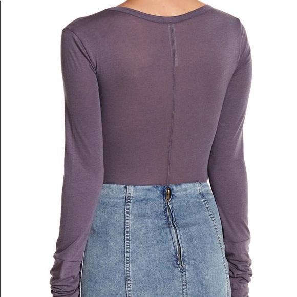 Free People Easy Peasy scoop bodysuit - Picture 2 of 3